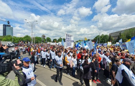 Greva din Educație continuă. Profesorii protestează astăzi în București