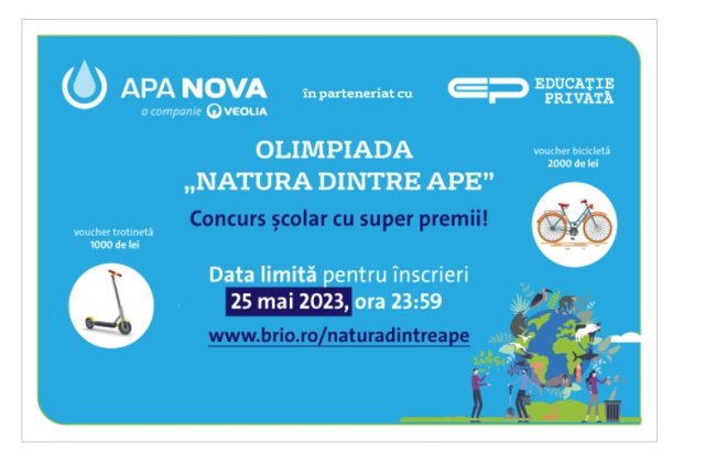 Instrucțiuni pentru părinți: cum &icirc;ți &icirc;nscrii copilul la competiția NATURA DINTRE APE
