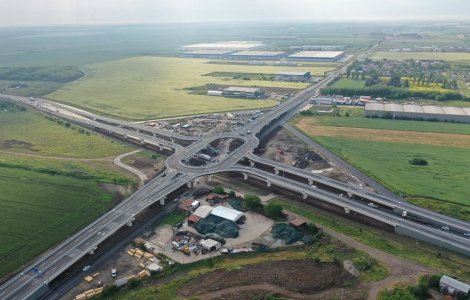 Pasajul Oltenița, peste centura București, a fost deschis circulației