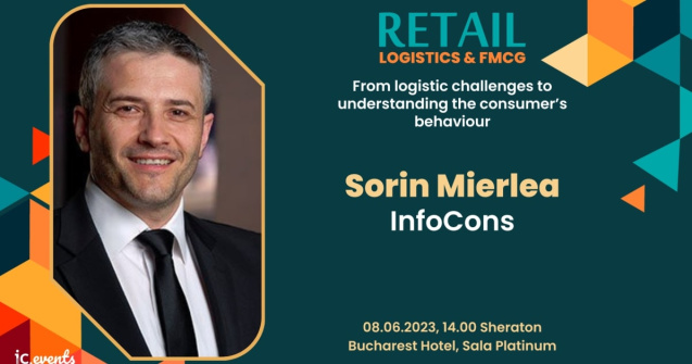Sorin Mierlea, președintele InfoCons, vine la Retail Logistics &amp; FMCG