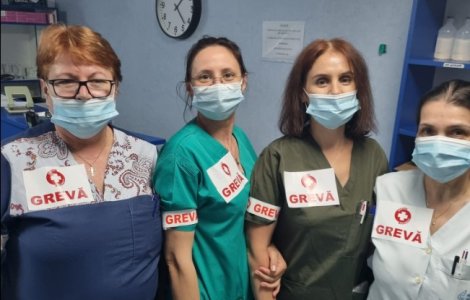 Sindicaliștii SANITAS, în grevă japoneză. Greviștii cer deblocarea posturilor și aplicarea grilei de salarizare
