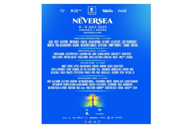 NEVERSEA-LINEUP COMPLET LA NEVERSEA ȘI PROGRAMUL PE ZILE PENTRU CEL MAI AȘTEPTAT FESTIVAL DE PE PLAJĂ, DIN EUROPA
