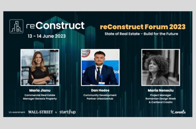 reConstruct Forum 2023: de ce cartierul poate fi hub-ul urban al viitorului