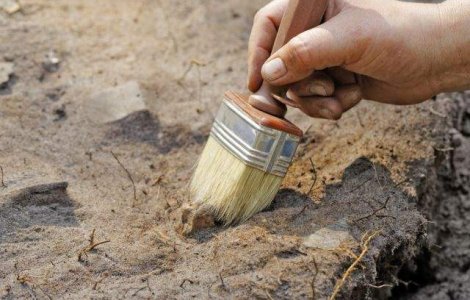 O bucata din zidul Cetatii Timisoarei a fost descoperita in Piata Unirii