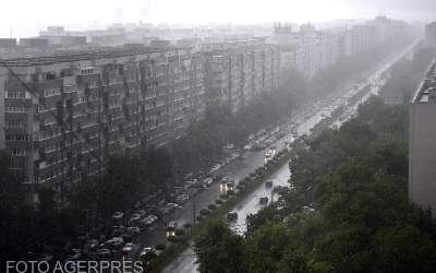 ANM: Patru județe, sub cod...