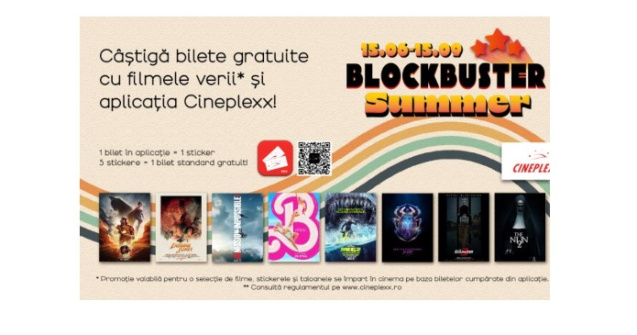 Filmele verii vin cu bilete cadou