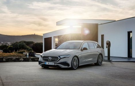 Noul Mercedes-Benz Clasa E Estate: versiune PHEV cu 100 km autonomie electrică