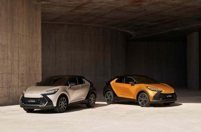 Noua generație Toyota C-HR: motorizări electrificate cu p&acirc;nă la 223 CP