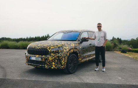 EXCLUSIV: Am condus noua generație Skoda Kodiaq sub camuflaj