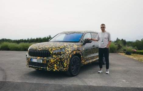EXCLUSIV: Am condus noua generație Skoda Kodiaq sub camuflaj