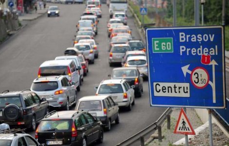 DN1: Circulația va fi restricționată, timp de o lună, între Predeal și Brașov
