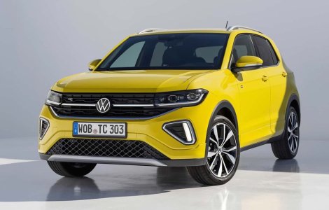 Volkswagen T-Cross facelift: faruri LED și ceasuri digitale în standard