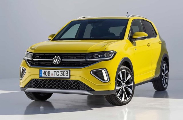 Volkswagen T-Cross facelift: faruri LED și ceasuri digitale &icirc;n standard