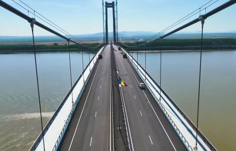 Se inaugurează Podul de la Brăila. Cât a costat construcția celui mai lung pod din România