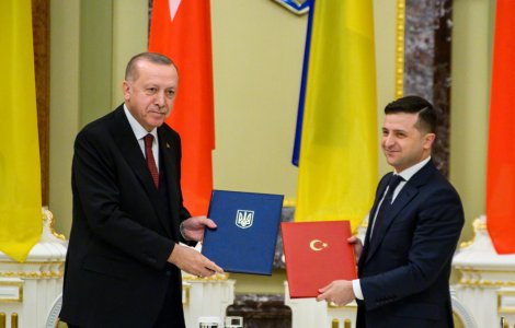 Erdogan, întâlnire cu Zelenski la Istanbul. „Ucraina merită să adere la NATO”