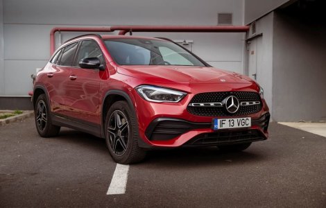Test drive în vogă - Mercedes-Benz GLA