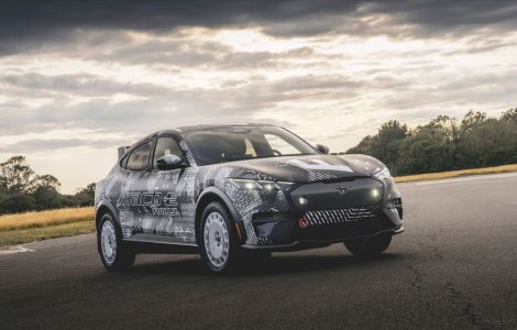 Ford prezintă noul Mustang Mach-E Rally. Va fi disponibil în Europa