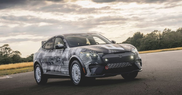 Ford prezintă noul Mustang Mach-E Rally. Va fi disponibil în Europa