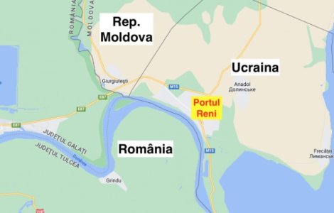 Rușii, bombardament la granița cu România. Portul Reni de pe Dunăre a fost atacat cu drone
