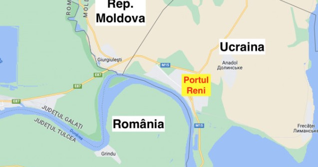 Rușii, bombardament la granița cu România. Portul Reni de pe Dunăre a fost atacat cu drone