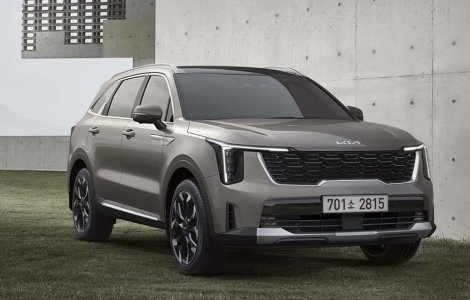 Noua Kia Sorento facelift: design exterior revizuit și display curbat pentru interior