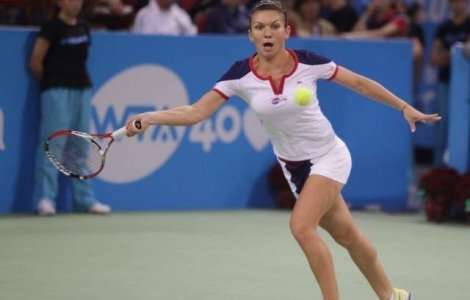 Simona Halep, prima infrangere la Turneul Campioanelor