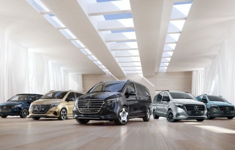 Noul Mercedes-Benz Clasa V facelift: design frontal nou și mai mult lux