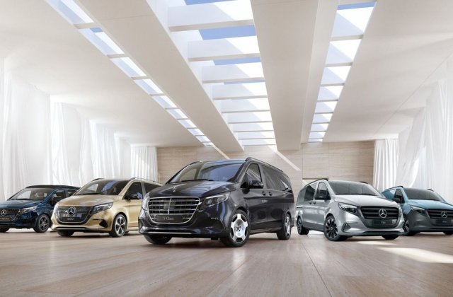 Noul Mercedes-Benz Clasa V facelift: design frontal nou și mai mult lux