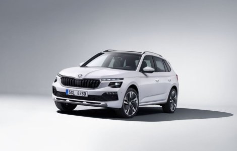 Noile Skoda Scala și Kamiq facelift: faruri LED Matrix, în premieră