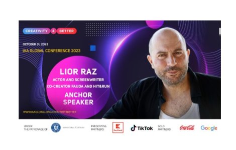 Creativity4Better 2023 anunță Star Speaker! Lior Raz, actor și scenarist - Fauda și Hit&Run, va urca pe scenă în data de 31 octombrie 2023