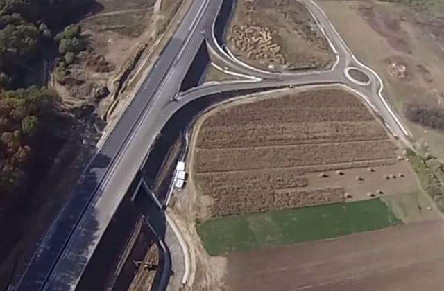 [VIDEO] Autostrada A1 Sibiu-Orastie, vazuta din aer! Va fi gata la timp?