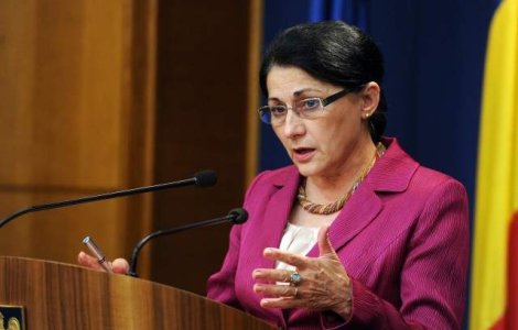 Andronescu: Nu demisionez pentru ca nu ma consider vinovata!