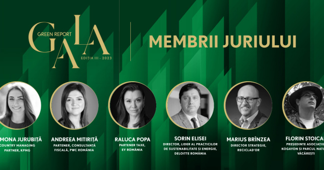 Specialisti de mediu si reprezentanti Big4 formeaza juriul Galei Green Report