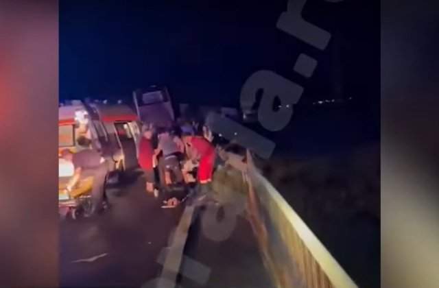Autocar cu 72 de pasageri, implicat &icirc;ntr-un accident &icirc;n Brăila. Plan roșu de intervenție activat