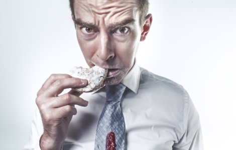 Cu gândul la mâncare. La propriu