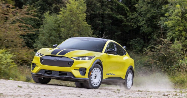 OFICIAL: Noul Ford Mustang Mach-E Rally debutează cu 480 CP și gardă la sol înălțată