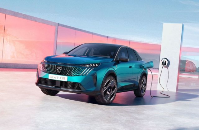 OFICIAL: Noul Peugeot E-3008 debutează cu 320 CP și 700 km autonomie