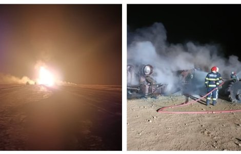 Cauza exploziei de la Călimănești. CNAIR: „Se dovedește că meseria este grea și presupune riscuri”