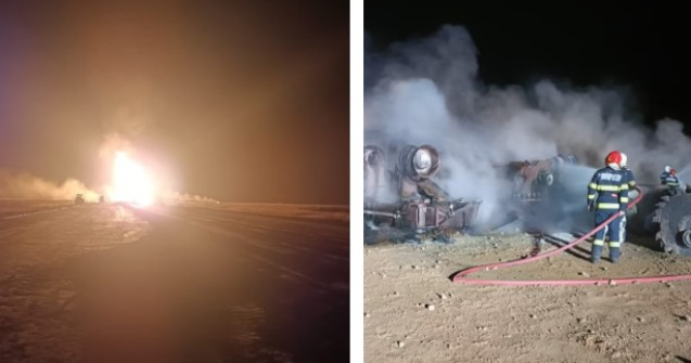 Cauza exploziei de la Călimănești. CNAIR: „Se dovedește că meseria este grea și presupune riscuri”