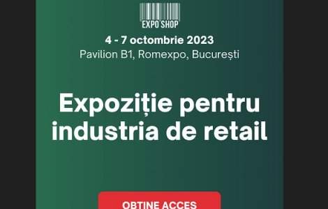 Expo Shop 2023 - Cel mai mare eveniment din România dedicat industriei de RETAIL