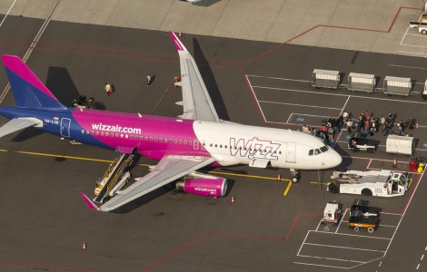 Wizz Air renunță, de la sfârșitul lunii octombrie, la zboruri spre trei destinații din Europa