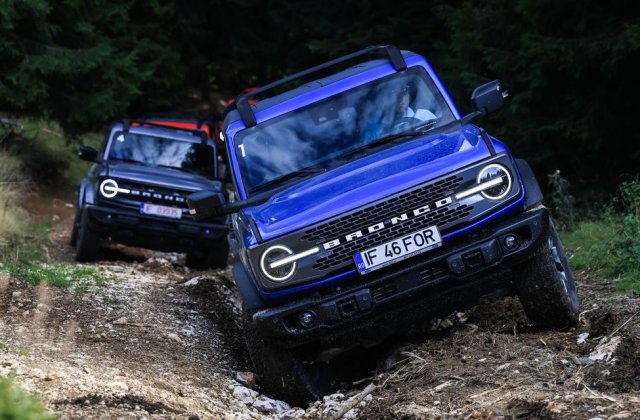 PREMIERĂ: Am făcut off-road cu noul Ford Bronco, &icirc;n Rom&acirc;nia