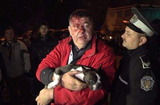 [VIDEO] Mircia Muntean, implicat intr-un accident rutier! Deputatul PSD s-a ascuns intr-un TUFIS