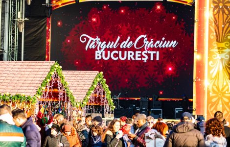 Pregătirile pentru Târgul de Crăciun din București au început. Când se va deschide acesta