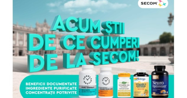 Promisiunea Secom®, angajament în slujba sănătății românilor