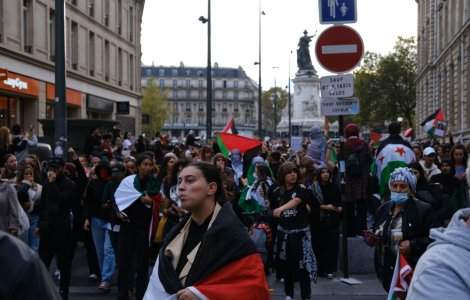 Proteste pro-palestiniene vor avea loc astăzi în București