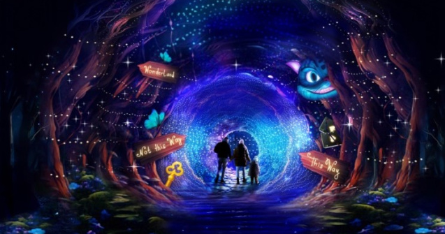 Timp de patru luni Grădina Botanică a Universității din București se transformă în Grădina Luminilor