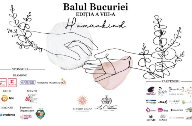 Balul Bucuriei 2023 a str&acirc;ns 57.000 de euro, un nou record de generozitate pentru copiii și tinerii cu autism din Rom&acirc;nia