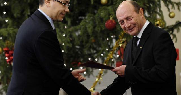 Ponta: Ii urez lui Basescu sa se bucure ca vom avea in sfarsit un presedinte