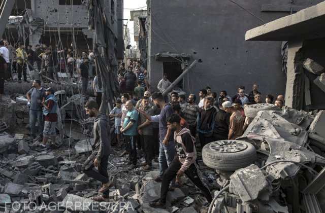 Ajutor medical de urgență lansat &icirc;n F&acirc;șia Gaza de personalul forțelor aeriene ale Iordaniei